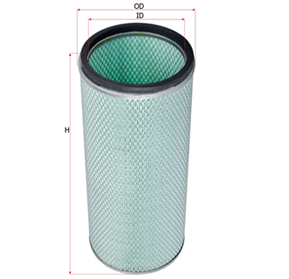 Sakura Number : A-9932 Status : Release Product Model : Element Filter Type : Air Filter Filter Info : Secondary, Metal End Cap H 1 (mm) : 445 H 2 (mm) : 433 OD 1 (mm) : 190 OD 2 (mm) : 190 ID 1 (mm) : 158 ID 2 (mm) : 13 Contain (Pcs) : 9 Remark : for Kinglong Bus Primary : A-9931 Set : A-9931-S